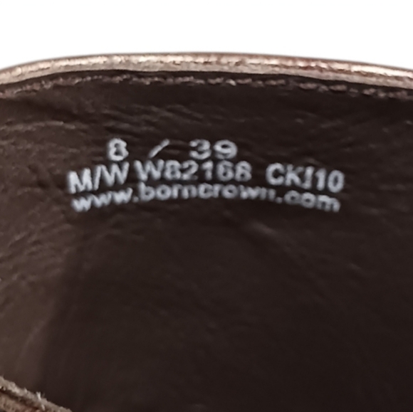 Born Crown Metallic Wedge Mule Sandal - Picture 7 of 8